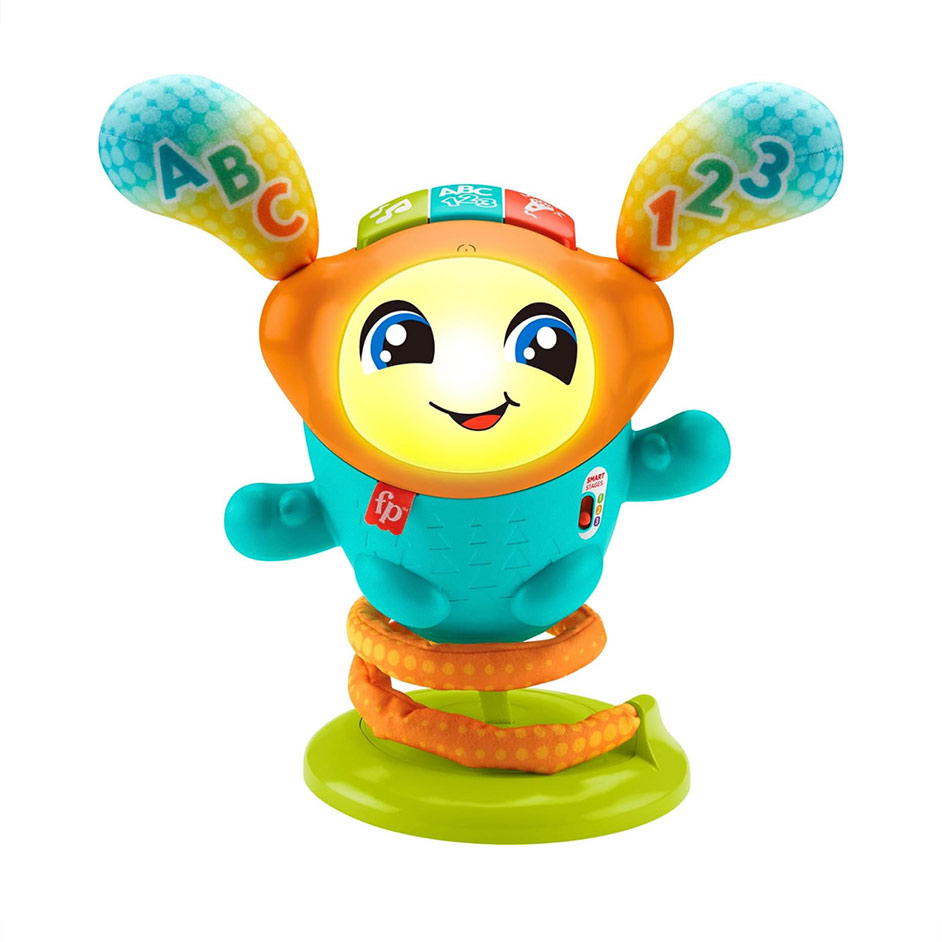 Fisher Price Baby Toddler Learning Toy DJ Bouncin’ Beats with Music Lights