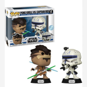 Funko Pop! Star Wars Clone Wars Pong Krell vs Captain Rex (2 pack)