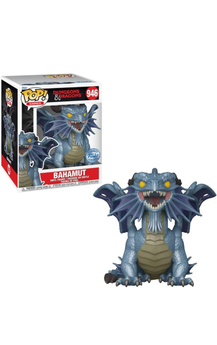 Funko Pop! Dungeons and Dragons Bahamut 4.85 inch Vinyl Figure - Image 2