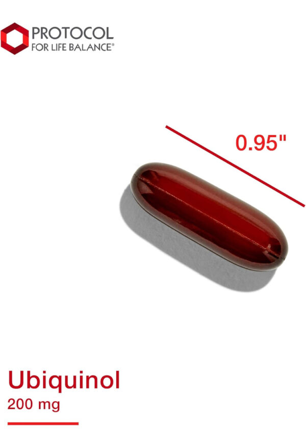 Protocol For Life Balance Ubiquinol 200mg 60 Softgels - Image 7