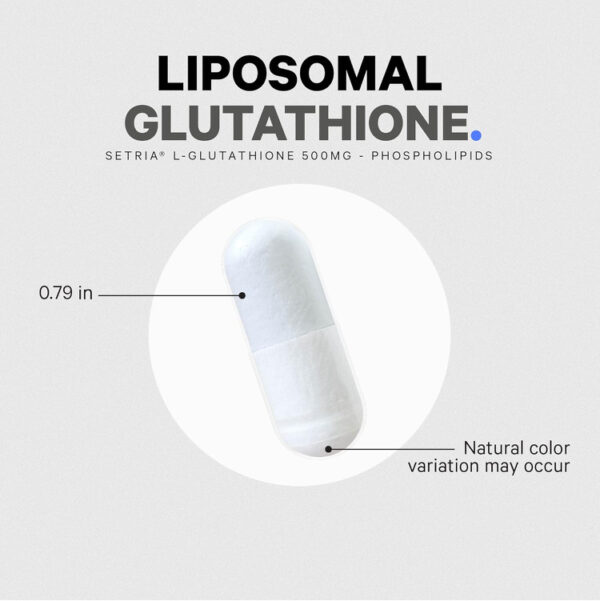 Codeage Liposomal Glutathione Supplement - Pure Reduced Setria L-Glutathione, Liposomal Delivery, Phospholipid Complex - Image 4
