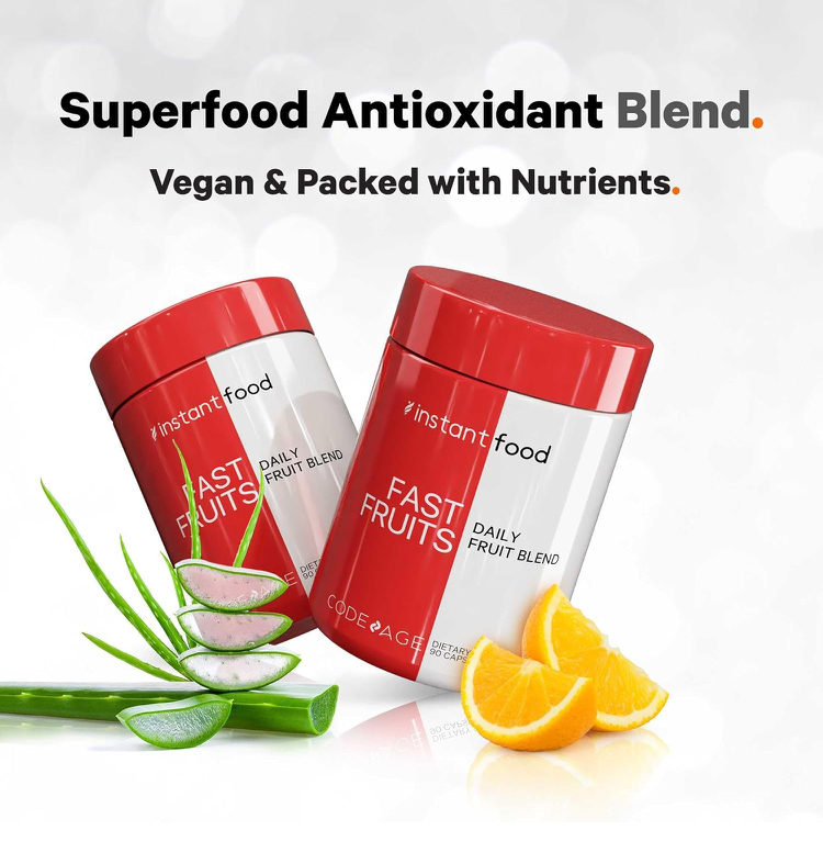 Codeage Instantfood Fast Fruits, Over 15 Fruits Powders Equivalent All-in-One - Image 4
