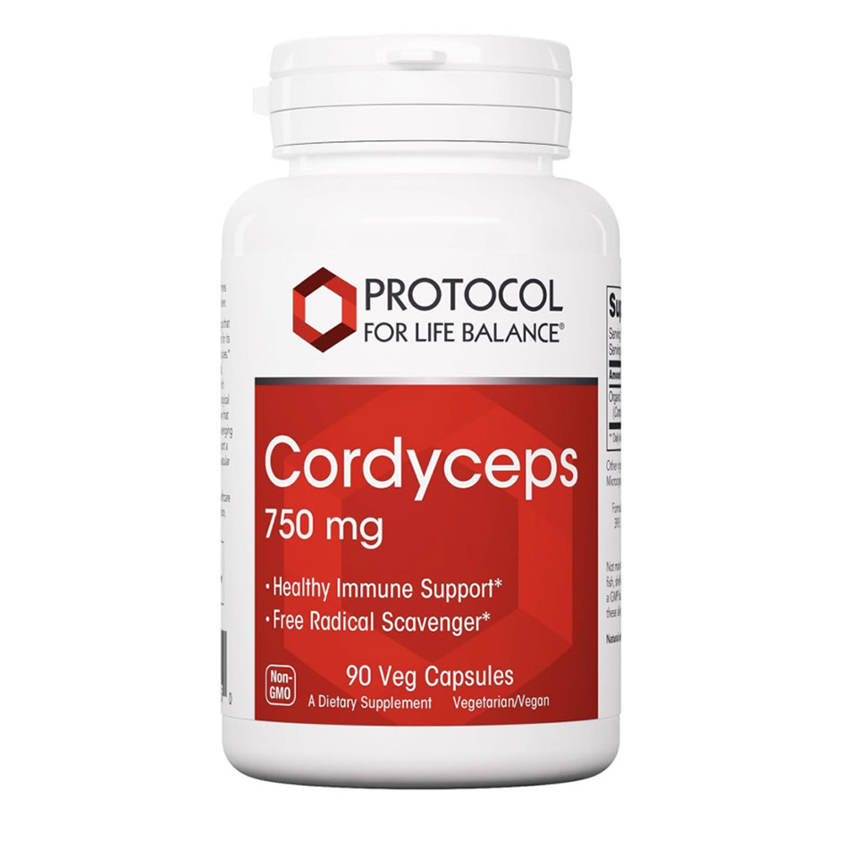 Protocol for Life Balance Cordyceps 750mg – 90 Veg Caps