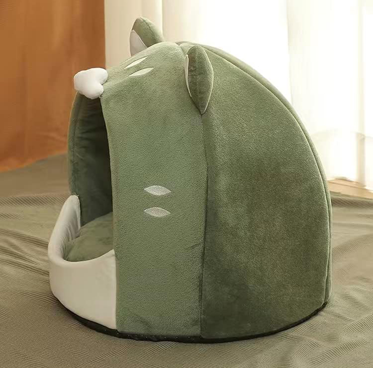 Warm Cats Bed Cute Cats House Kitten Lounger Cushion for Small Pet Sleep Tent Washable Cats Sleeping Bag Soft - Image 4