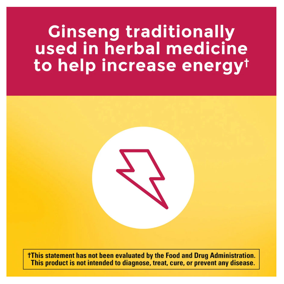Nature Made Multi + Ginseng 60 Capsules - Image 4