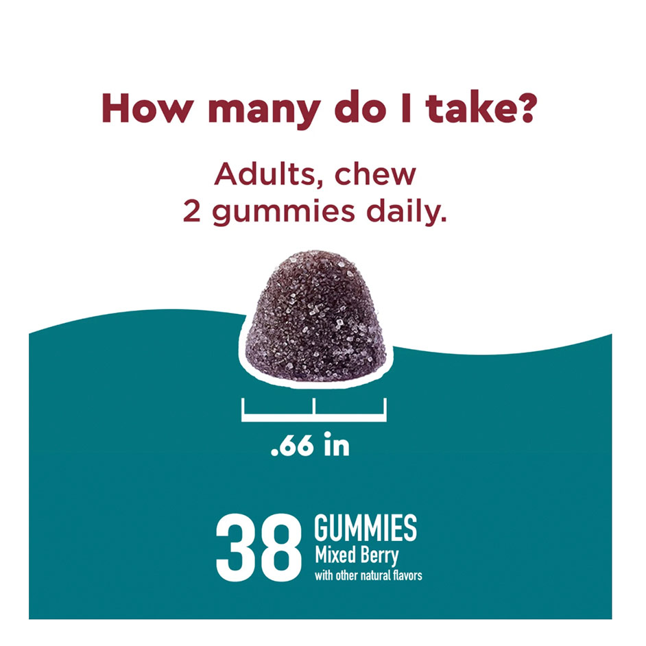 Nature Made Wellblends Calm Mind & Body Stress Relief Ashwagandha 38 Gummies - Image 5