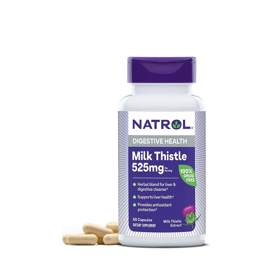 Natrol Milk Thistle 525mg 60 capsules