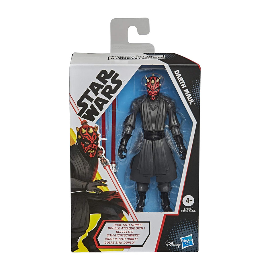 Star Wars Galaxy of Adventure Darth Maul Dual Sith Strike 5’’ Action Figure