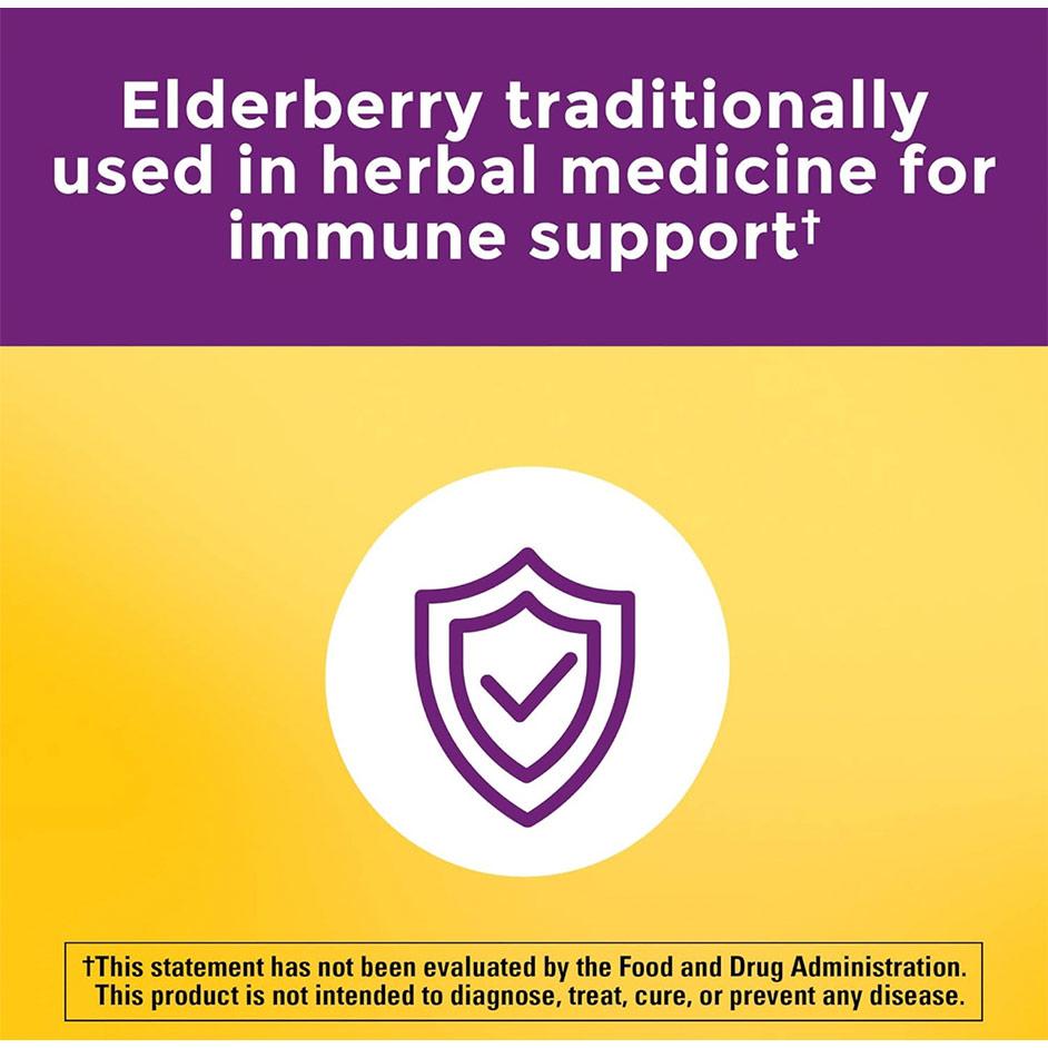Nature Made Multi + Elderberry 60 Capsules - Image 2