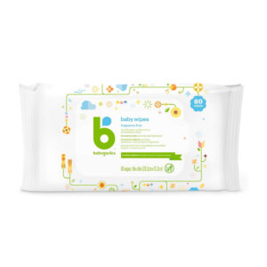 Babyganics Baby Wipes, Fragrance Free, 80 ct