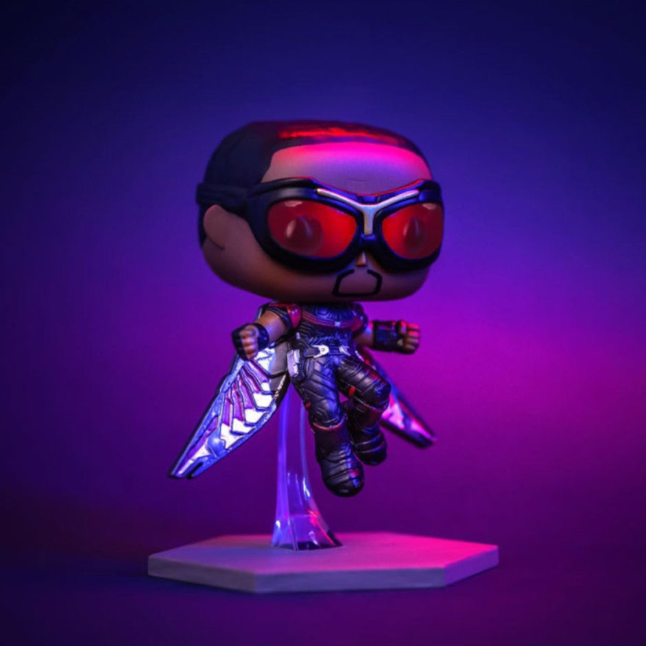 Funko Pop Marvel! Civil War Falcon 1152 Toys for Kids and Adults collectible - Image 2